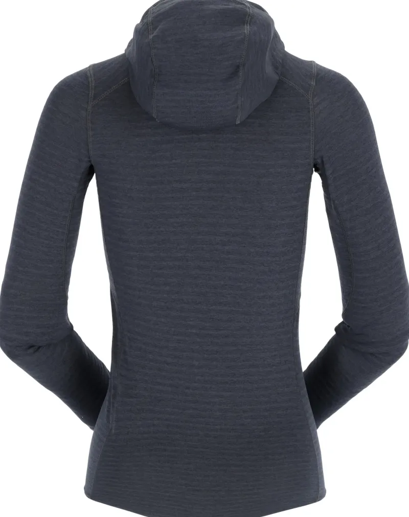 Rab Fleece & Mid Layer-Womens Ascendor Light Hoody - Beluga