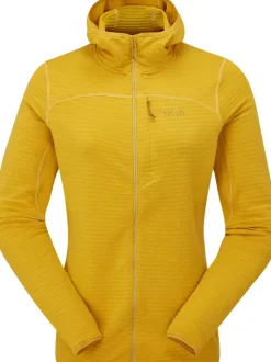 Rab Fleece & Mid Layer-Womens Ascendor Light Hoody - Sahara