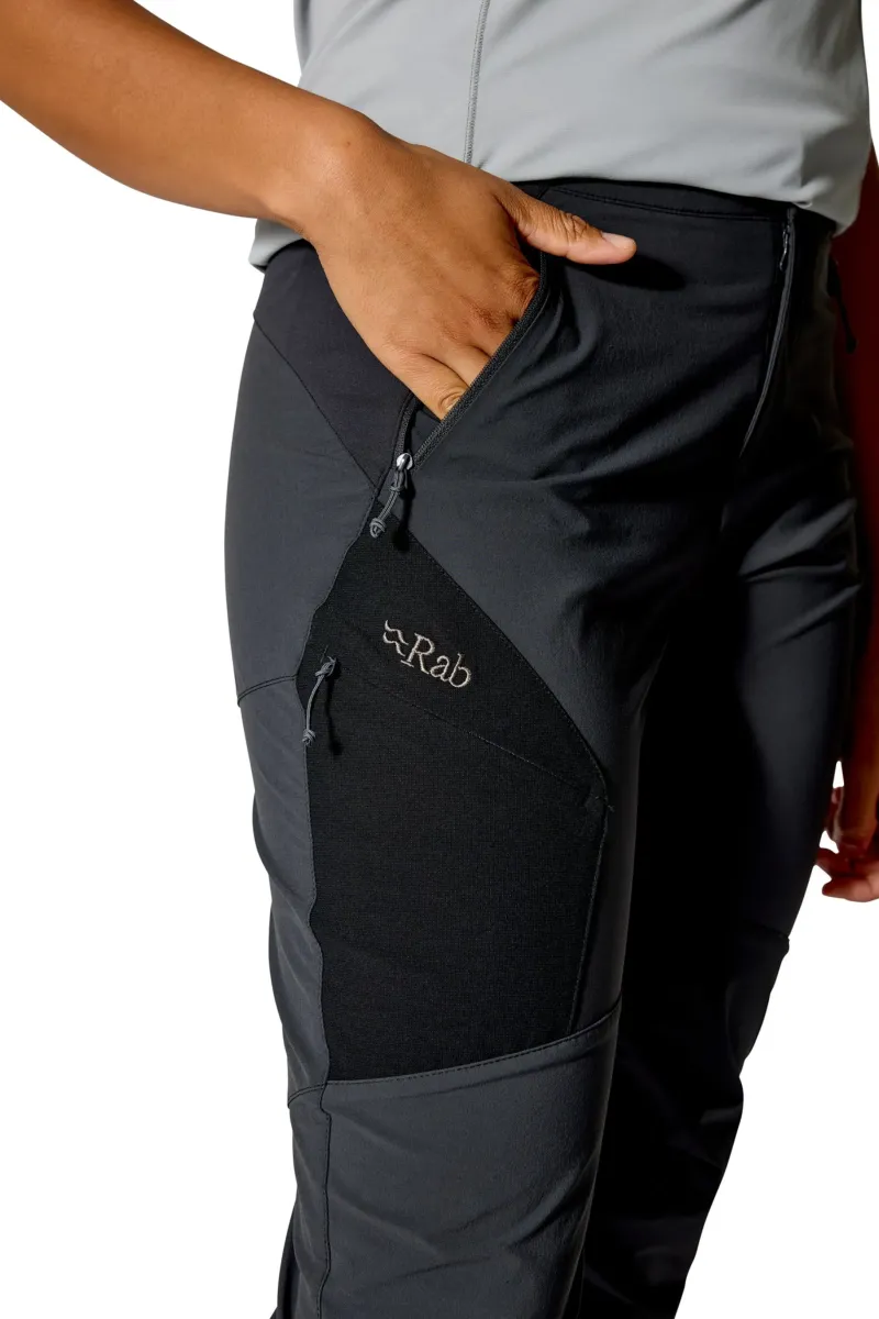 Rab Trousers & Leggings-Womens Ascendor Pants - Anthracite