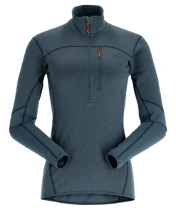 Rab Fleece & Mid Layer-Womens Ascendor Pull-On - Orion Blue