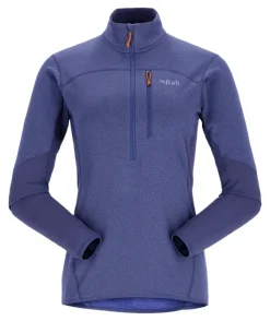 Rab Fleece & Mid Layer-Womens Ascendor Pull-On - Patriot Blue
