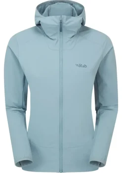 Rab Softshell Jackets-Womens Borealis Hoody - Citadel