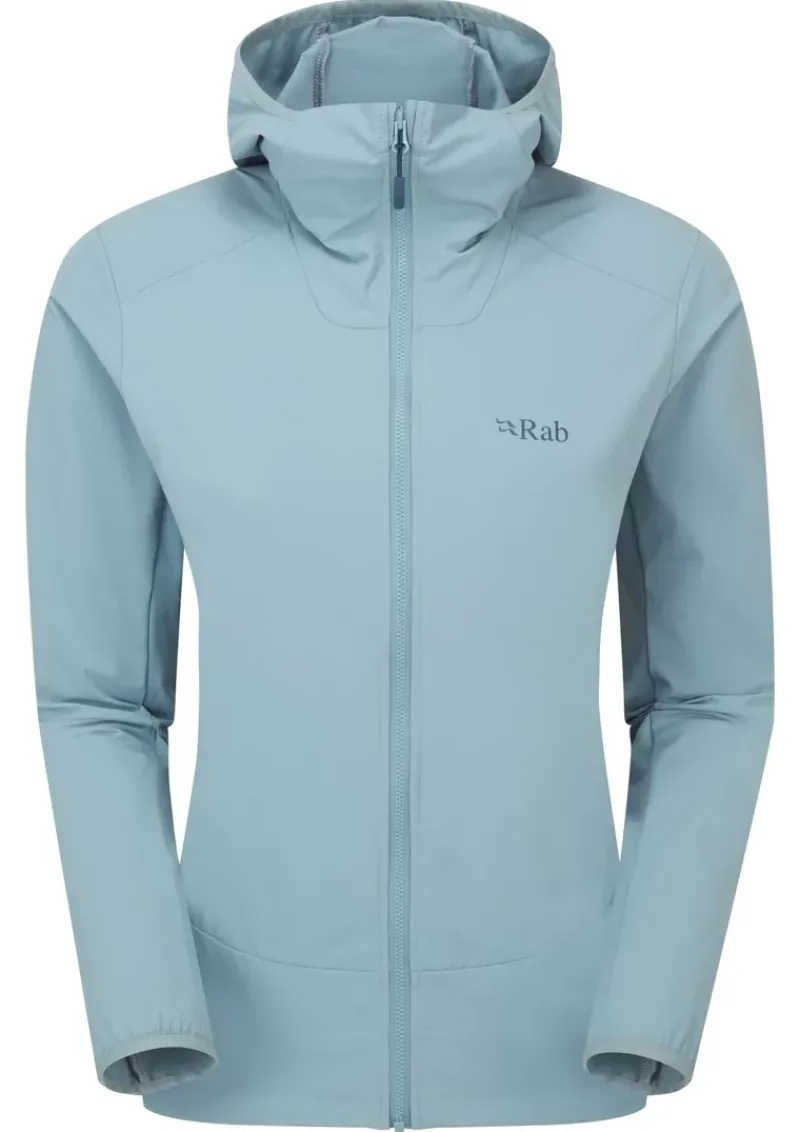 Rab Softshell Jackets-Womens Borealis Hoody - Citadel