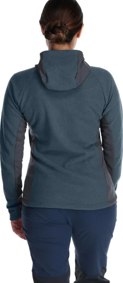 Rab Fleece & Mid Layer-Womens Capacitor Hoody - Orion Blue