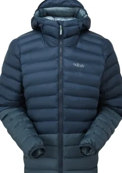 Rab Insulated Jackets-Womens Cirrus Alpine Jacket - Tempest Blue-Orion Blue