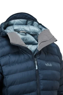 Rab Insulated Jackets-Womens Cirrus Alpine Jacket - Tempest Blue-Orion Blue