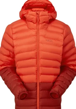 Rab Insulated Jackets-Womens Cirrus Alpine Jacket - Red Grapefruit-Tuscan Red