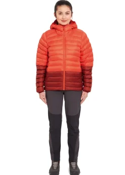 Rab Insulated Jackets-Womens Cirrus Alpine Jacket - Red Grapefruit-Tuscan Red