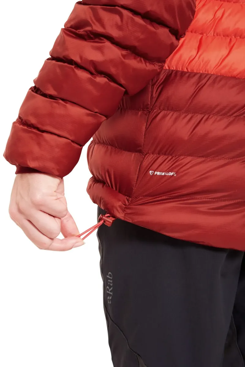 Rab Insulated Jackets-Womens Cirrus Alpine Jacket - Red Grapefruit-Tuscan Red