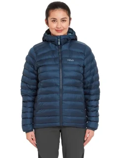 Rab Insulated Jackets-Womens Cirrus Alpine Jacket - Tempest Blue