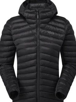 Rab Insulated Jackets-Womens Cirrus Flex Hoody - Black