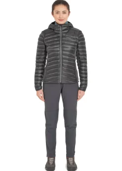 Rab Insulated Jackets-Womens Cirrus Flex Hoody - Graphene