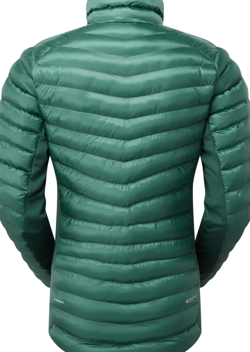 Rab Insulated Jackets-Womens Cirrus Flex Jacket - Eucalyptus-Green Slate