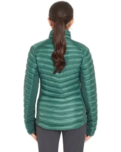 Rab Insulated Jackets-Womens Cirrus Flex Jacket - Eucalyptus-Green Slate