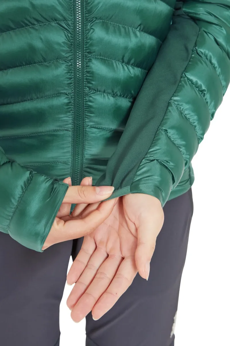 Rab Insulated Jackets-Womens Cirrus Flex Jacket - Eucalyptus-Green Slate