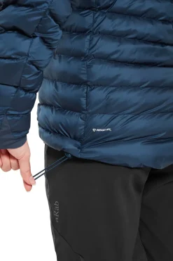 Rab Insulated Jackets-Womens Cirrus Jacket - Tempest Blue