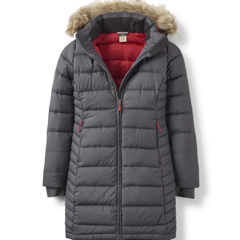 Rab Casual Jackets-Womens Deep Cover Parka - Graphene