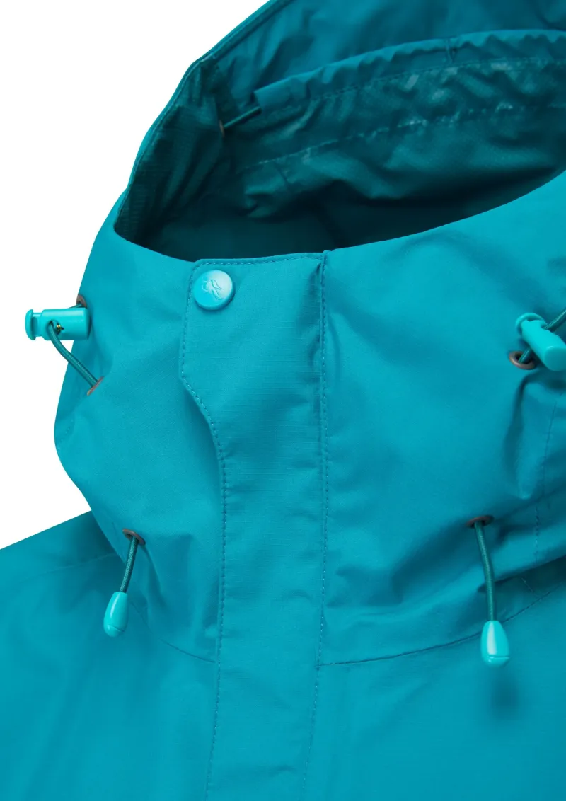 Rab Waterproof Jackets-Womens Downpour Eco Jacket - Ultramarine