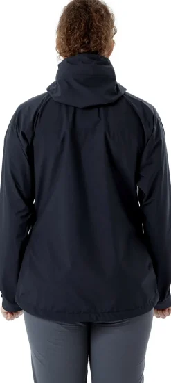 Rab Waterproof Jackets-Womens Downpour Eco Jacket - Black