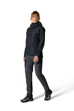 Rab Waterproof Jackets-Womens Downpour Jacket - Black