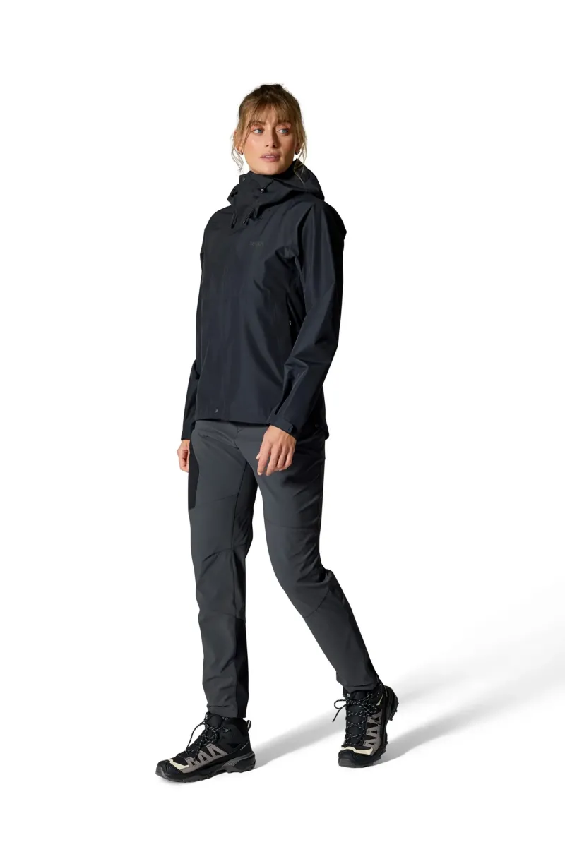 Rab Waterproof Jackets-Womens Downpour Jacket - Black