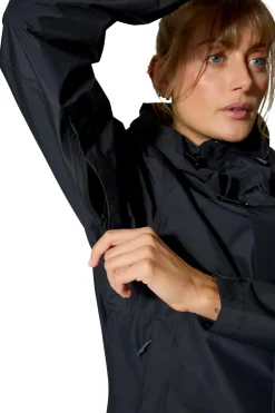Rab Waterproof Jackets-Womens Downpour Jacket - Black