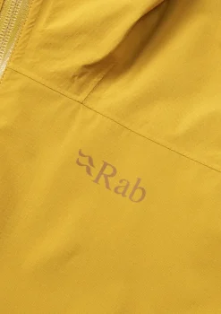 Rab Waterproof Jackets-Womens Downpour Light Jacket - Sahara