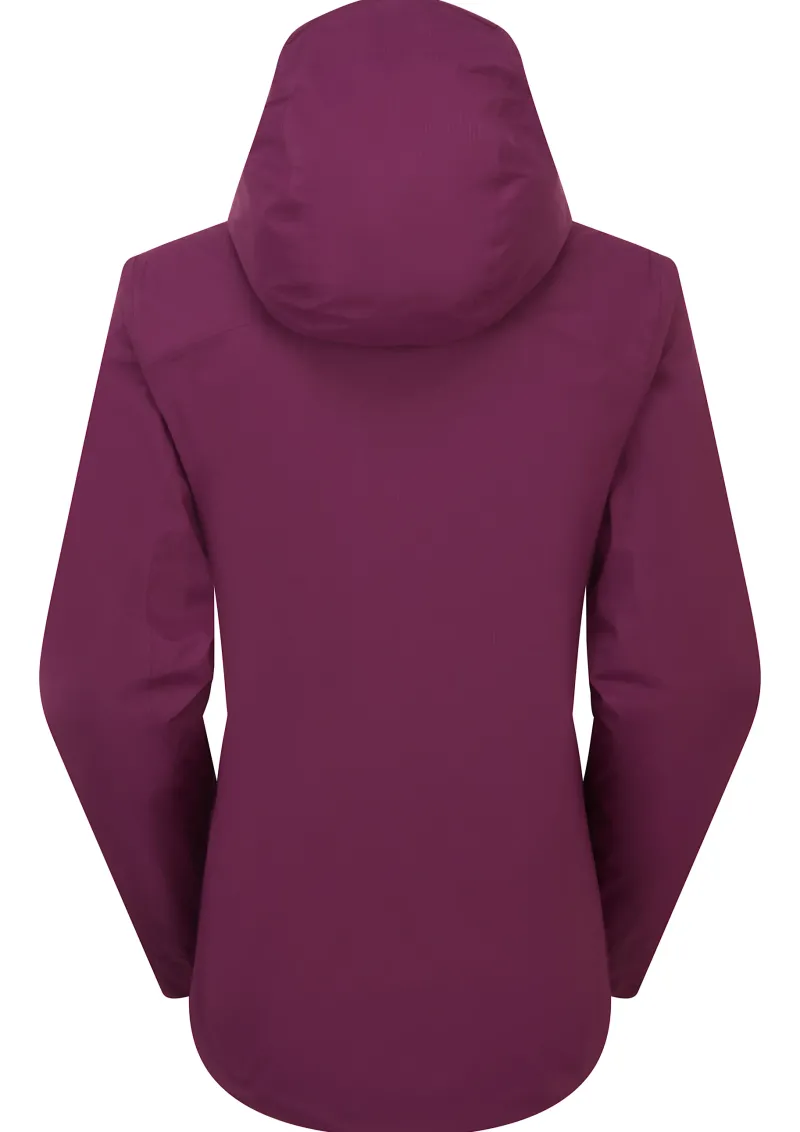 Rab Waterproof Jackets-Womens Downpour Light Jacket - Mulberry