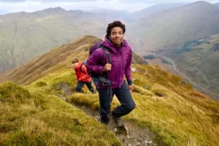 Rab Waterproof Jackets-Womens Downpour Mountain Jacket - Mulberry