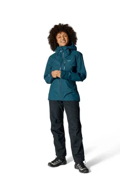 Rab Waterproof Trousers-Womens Downpour Mountain Pants - Black