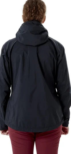Rab Waterproof Jackets-Womens Downpour Plus 2.0 Jacket - Black