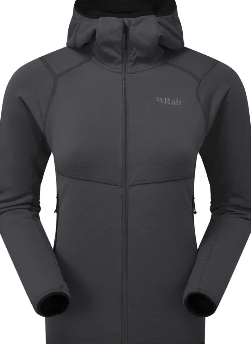 Rab Fleece & Mid Layer-Womens Evolute Hoody - Beluga