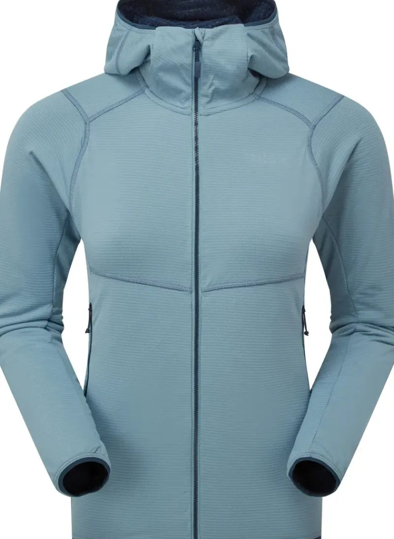 Rab Fleece & Mid Layer-Womens Evolute Hoody - Citadel