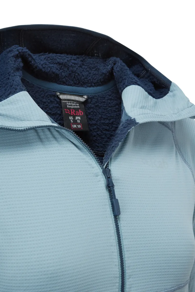 Rab Fleece & Mid Layer-Womens Evolute Hoody - Citadel