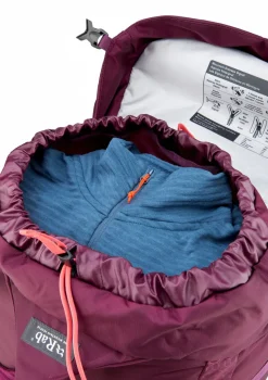 Rab Backpacking Packs-Womens Exion 35 ND Rucksack - Mulberry