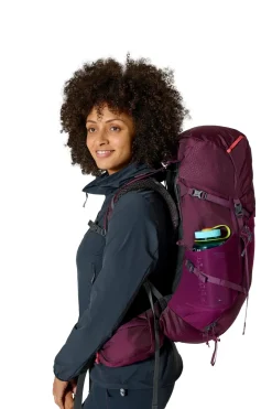 Rab Backpacking Packs-Womens Exion 35 ND Rucksack - Mulberry