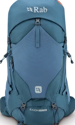 Rab Backpacking Packs-Womens Exion 55 ND Rucksack - Orion Blue S-M