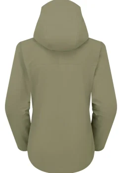 Rab Waterproof Jackets-Womens Firewall Jacket - Light Khaki