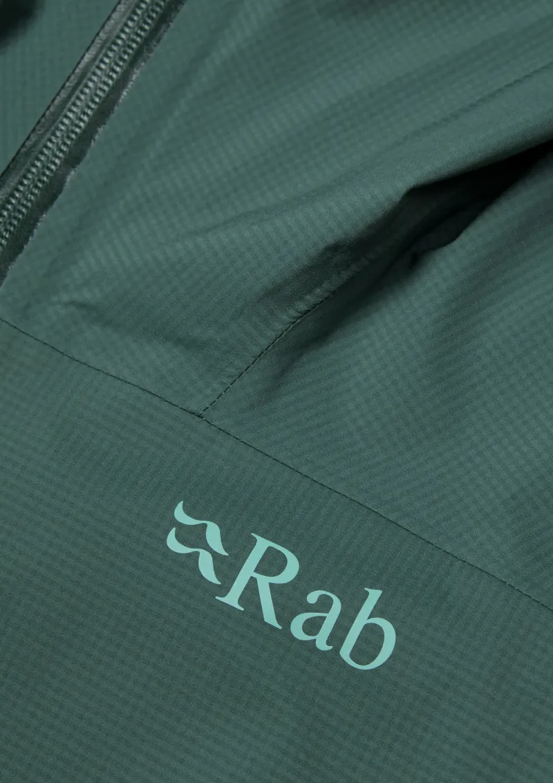 Rab Waterproof Jackets-Womens Firewall Light Jacket - Green Slate
