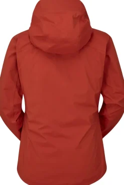 Rab Waterproof Jackets-Womens Firewall Light Jacket - Tuscan Red