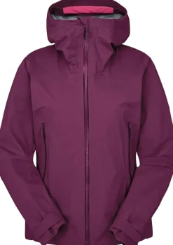 Rab Waterproof Jackets-Womens Firewall Light Jacket - Plum