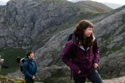 Rab Waterproof Jackets-Womens Firewall Mountain Jacket - Mulberry