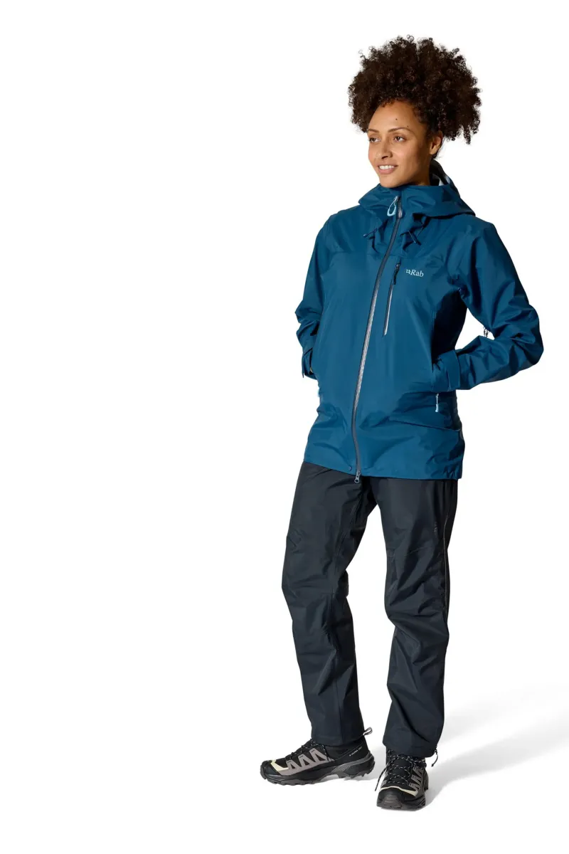 Rab Waterproof Trousers-Womens Firewall Mountain Pants - Black