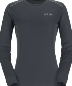 Rab T-Shirts & Baselayers-Womens Force Long Sleeved Tee - Beluga