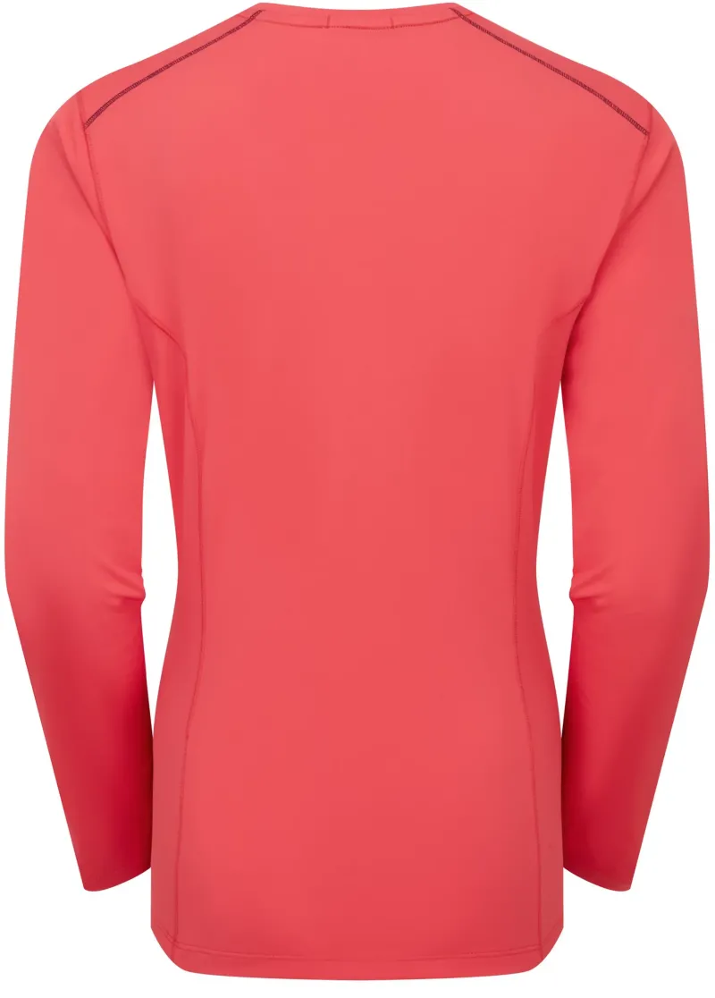 Rab T-Shirts & Baselayers-Womens Force Long Sleeved Tee - Hibiscus