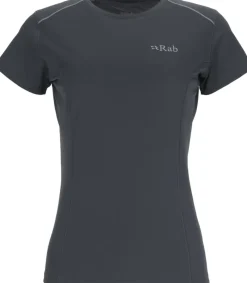 Rab T-Shirts & Baselayers-Womens Force Short Sleeved Tee - Beluga