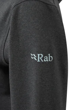 Rab Fleece & Mid Layer-Womens Geon Hoody - Black