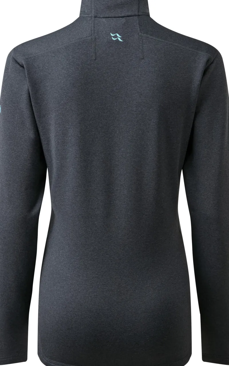 Rab Fleece & Mid Layer-Womens Geon Jacket - Black-Steel Marl