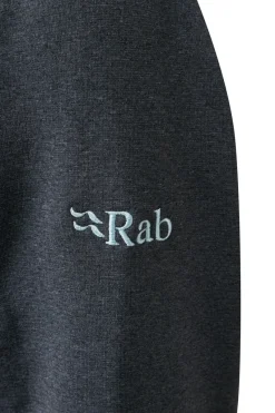 Rab Fleece & Mid Layer-Womens Geon Jacket - Black-Steel Marl