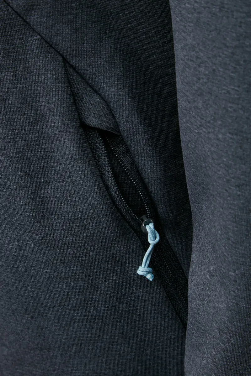 Rab Fleece & Mid Layer-Womens Geon Jacket - Black-Steel Marl